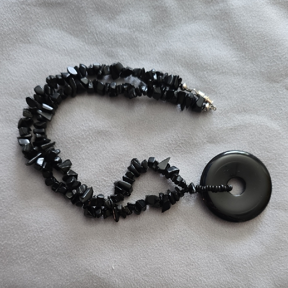 Black Obsidian Necklace